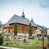 Изображение: Церковь святого Михаила Архангела в деревне Верхомля Велька