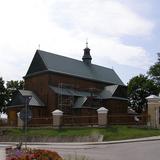 Fotografia prezentuje Kościół p. w. Wszystkich Świętych w Dąbrowie Tarnowskiej.