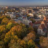 Bild: Widok z góry Kościół Świętego Krzyża Kraków